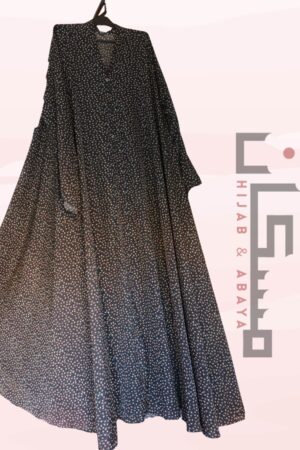 The Celestial Dot printed Abaya